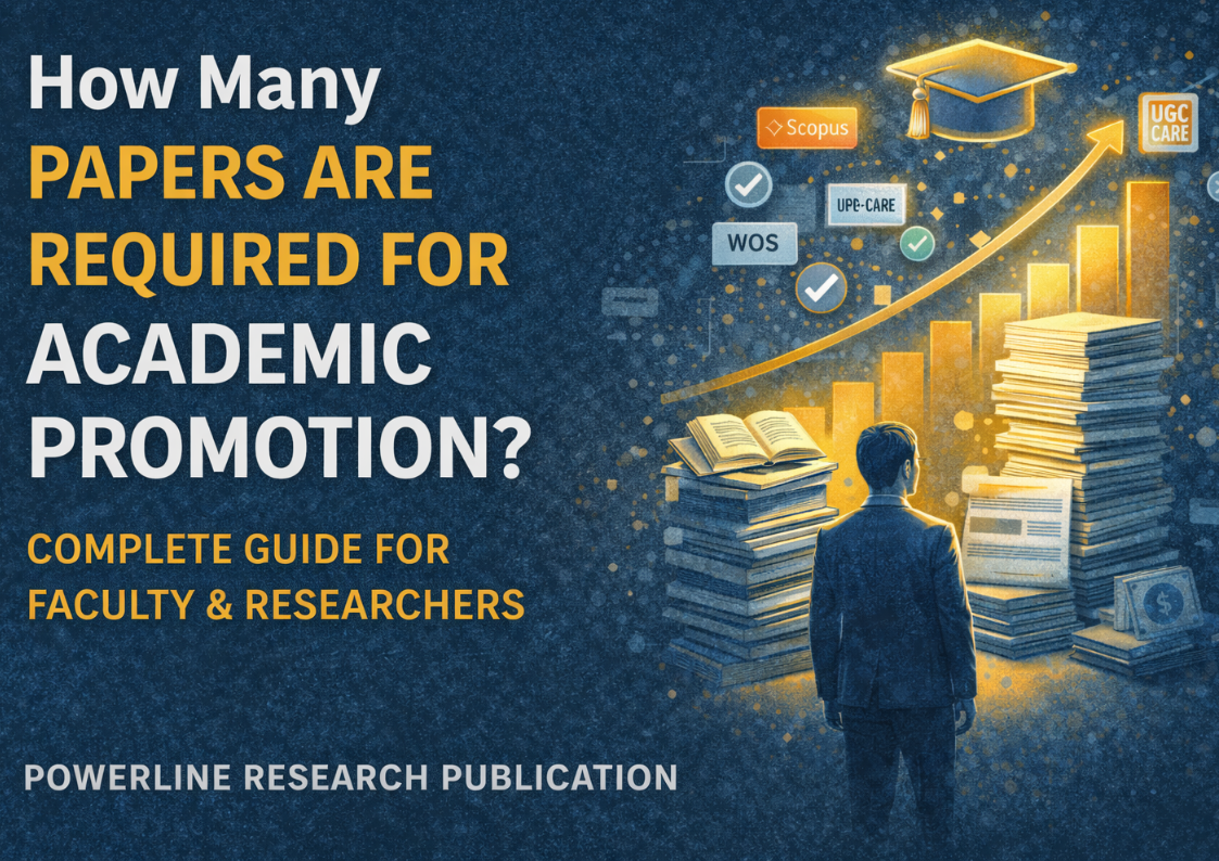 How Many Papers Are Required for Academic Promotion? A Complete & Practical Guide